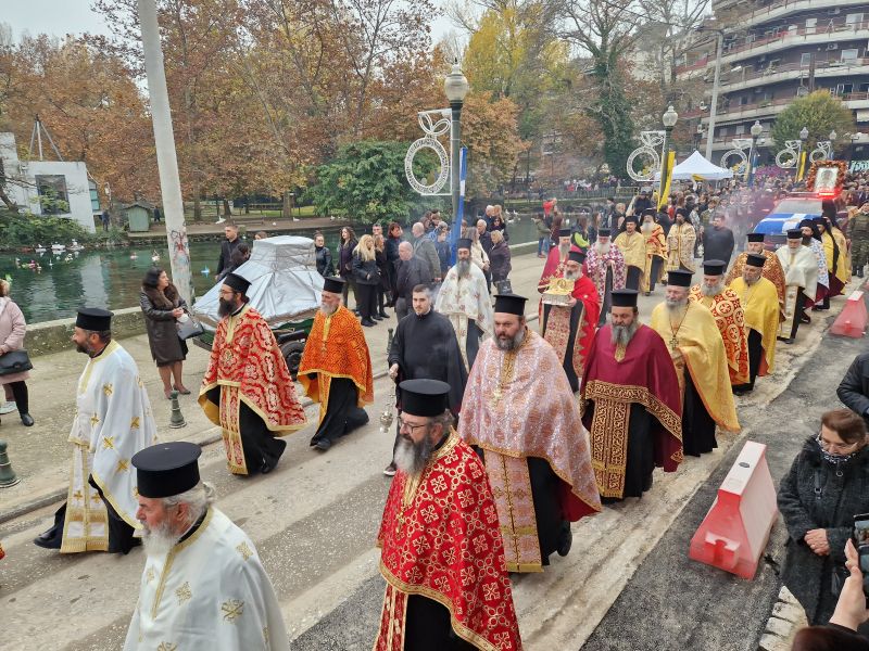 Η εορτή της Αγίας Βαρβάρας στη Δράμα